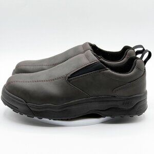 WORX BY RED WING Composite Toe Oil Slip Resistant Shoes Size 8 Mens Brown‎